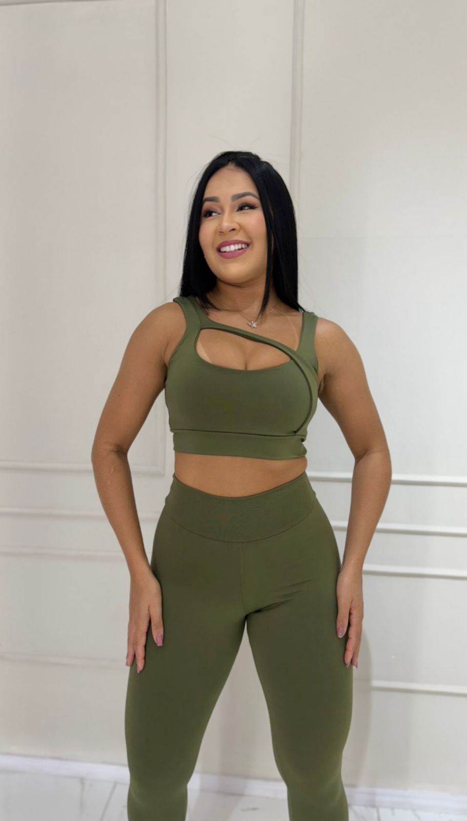 Conjunto Leg Poliéster FITNESS