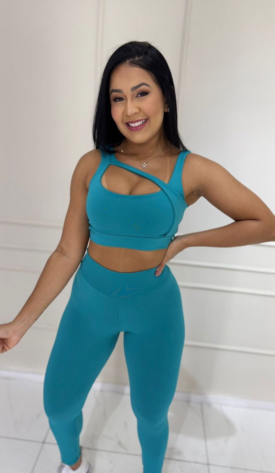 Conjunto Leg Poliéster FITNESS